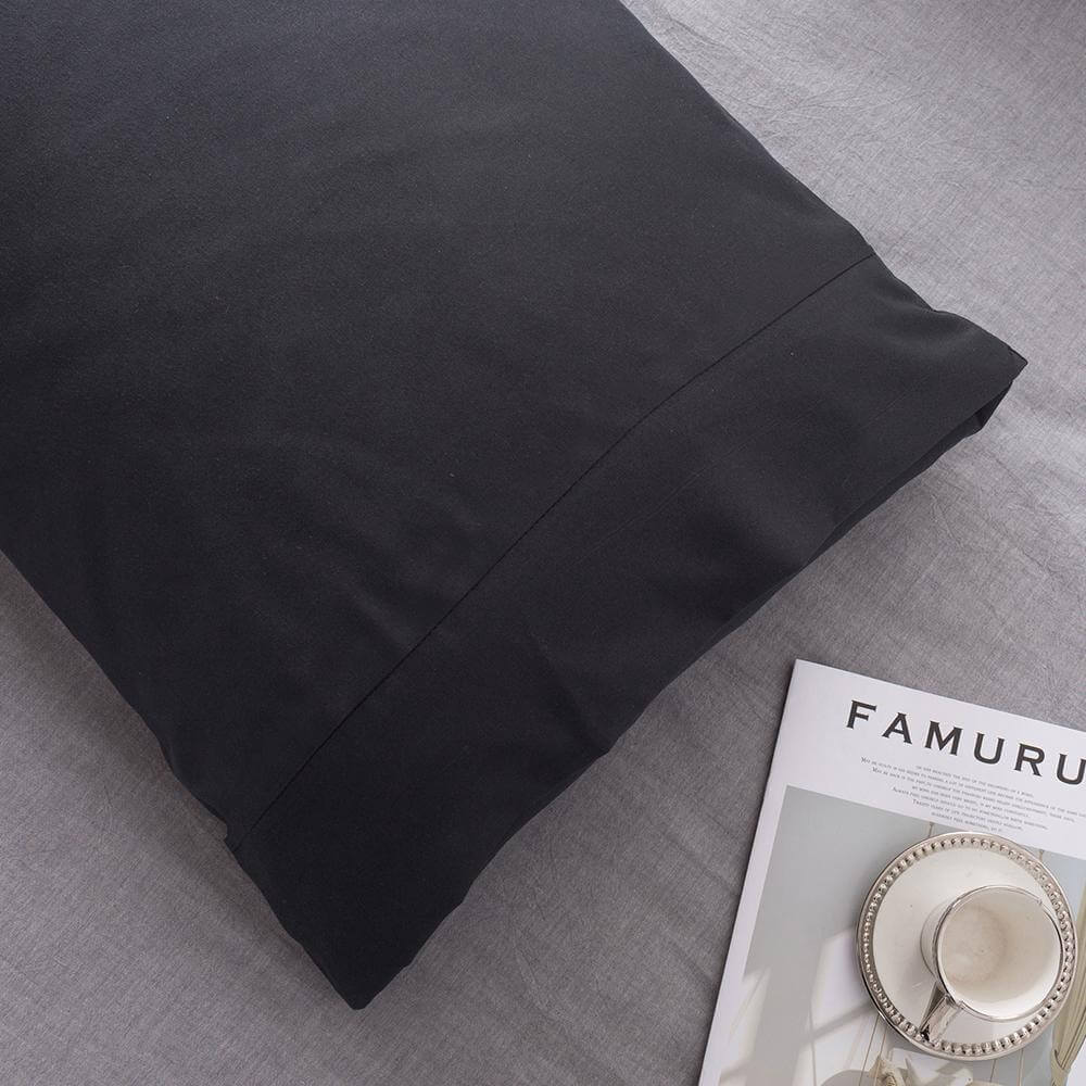  Brushed Plain Hypoallergenic And Breathable Pillowcases Villa Pillows